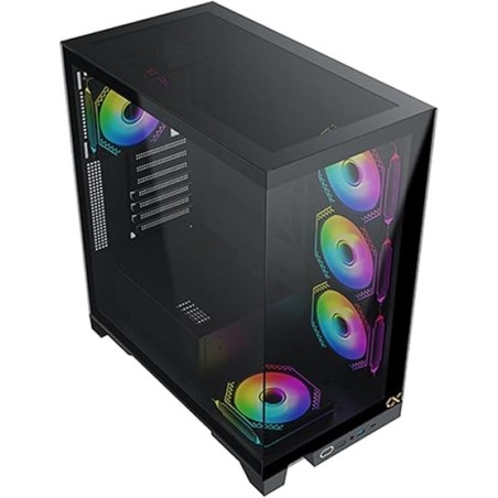 Boitier Moyen Tour ATX Xigmatek Endorphin Ultra RGB avec panneaux vitrés (Noir)