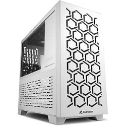 Boitier Mini Tour Micro ATX Sharkoon MS-Y1000 avec panneau vitré (Blanc)