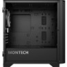 Boitier Mini Tour Micro ATX Montech Air 100 RGB avec panneaux vitrés (Noir)