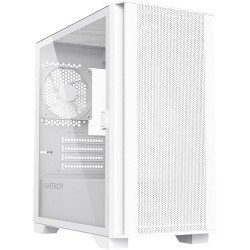 Boitier Mini Tour Micro ATX Montech Air 100 Lite avec panneau vitré (Blanc)