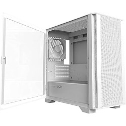 Boitier Mini Tour Micro ATX Montech Air 100 Lite avec panneau vitré (Blanc)