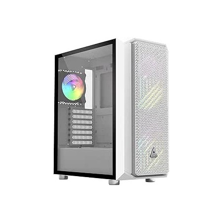 Boitier Moyen Tour E-ATX Montech Air X RGB avec panneau vitré (Blanc)