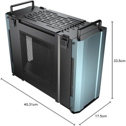 Boitier Mini Tour Mini ITX Cougar Dust 2 (Gris/Noir)