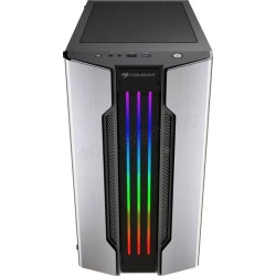 Boitier Mini Tour Micro ATX Cougar Gemini M RGB avec panneaux vitrés (Argent)