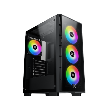 Boitier Moyen Tour ATX Xigmatek Elite 1 RGB avec panneaux vitrés (Noir)