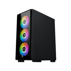 Boitier Moyen Tour ATX Xigmatek Elite 1 RGB avec panneaux vitrés (Noir)