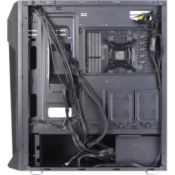 Boitier Moyen Tour ATX Zalman Z1 Plus avec panneau vitré (Noir)