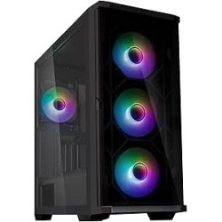 Boitier Moyen Tour E-ATX Zalman Z10 Duo avec panneaux vitrés (Noir)