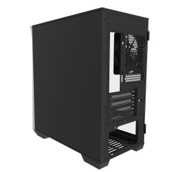 Boitier Mini Tour Micro ATX Zalman Z1 Iceberg avec panneau vitré (Noir)