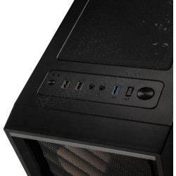 Boitier Moyen Tour ATX Zalman T7 avec panneau vitré (Noir)