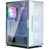 Boitier Moyen Tour ATX Zalman I3 Neo RGB avec panneau vitré (Blanc)