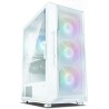 Boitier Moyen Tour ATX Zalman I3 Neo RGB avec panneau vitré (Blanc)