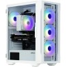 Boitier Moyen Tour ATX Zalman I3 Neo TG RGB avec panneaux vitrés (Blanc)