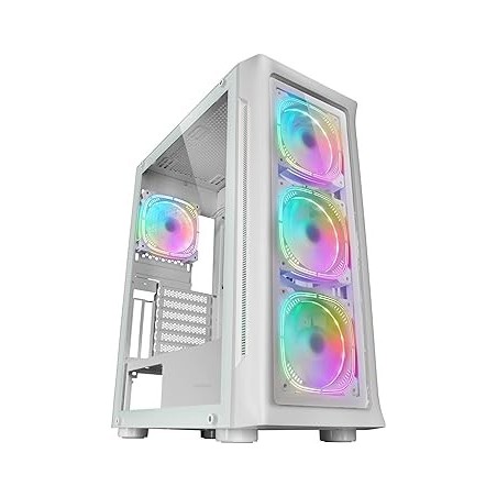 Boitier Grand Tour E-ATX Mars Gaming MC-Neo RGB avec panneau vitré (Blanc)