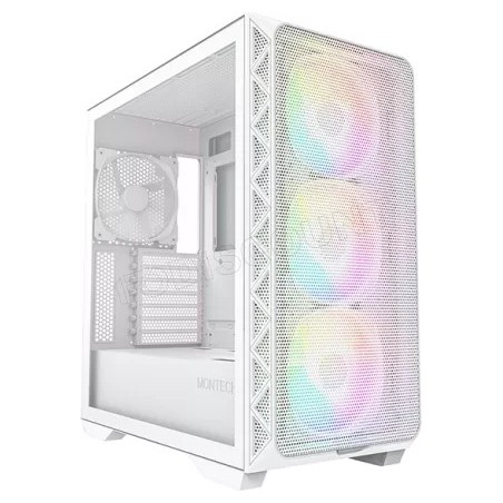 Boitier Moyen Tour E-ATX Montech Air 903 Max RGB avec panneau vitré (Blanc)