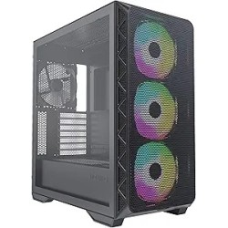 Boitier Moyen Tour E-ATX Montech Air 903 Max RGB avec panneau vitré (Noir)