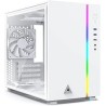 Boitier Mini Tour Micro ATX Montech Sky One Mini RGB avec panneaux vitrés (Blanc)