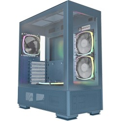 Boitier Moyen Tour ATX Montech Sky Two RGB avec panneaux vitrés (Bleu)