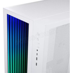 Boitier Moyen Tour E-ATX Magnium Gear Neo Qube 2 Infinity Mirror RGB avec panneau vitré (Blanc)