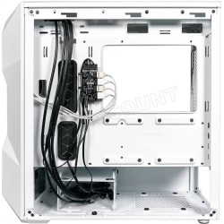 Boitier Mini Tour Micro ATX Cooler Master MasterBox TD300 Mesh RGB avec panneau vitré (Blanc)