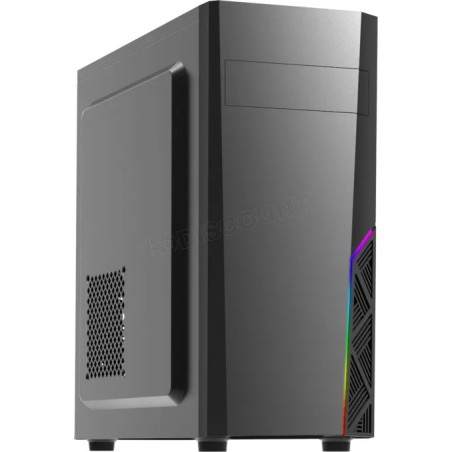 Boitier Moyen Tour ATX Zalman T8 RGB avec panneau vitré (Noir)