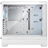 Boitier Moyen Tour ATX Fractal Design Pop Air RGB avec panneau vitré (Blanc)