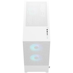 Boitier Moyen Tour ATX Fractal Design Pop Air RGB avec panneau vitré (Blanc)