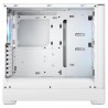 Boitier Moyen Tour ATX Fractal Design Pop Air RGB avec panneau vitré (Blanc)