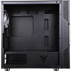 Boitier Mini Tour Micro ATX iTek Vortex RGB avec panneau vitré (Noir)