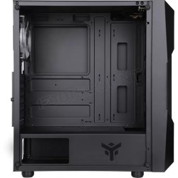 Boitier Moyen Tour ATX iTek Oxygene RGB avec panneau vitré (Noir)