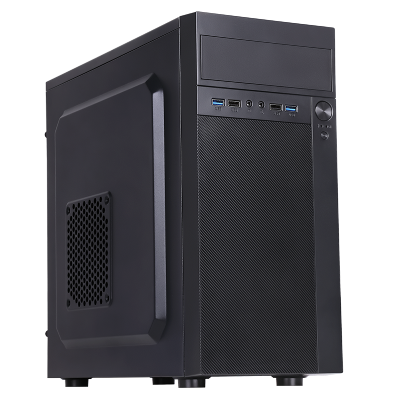 Boitier Mini Tour Micro ATX iTek Theon + alimentation 500W (Noir)