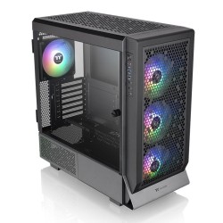 Boitier Moyen Tour E-ATX Thermaltake Ceres 500 RGB avec panneau vitré (Noir)