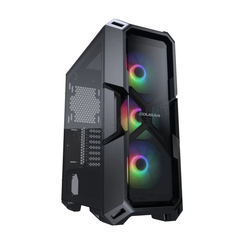 Boitier Moyen Tour ATX Cougar MX440-G RGB avec panneaux vitrés (Noir)