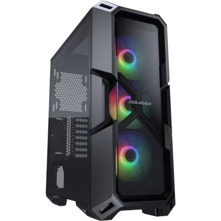 Boitier Moyen Tour ATX Cougar MX440-G RGB avec panneaux vitrés (Noir)