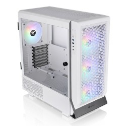 Boitier Moyen Tour E-ATX Thermaltake Ceres 500 RGB avec panneau vitré (Blanc)