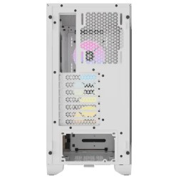 Boitier Moyen Tour ATX Corsair 3000D Airflow RGB avec panneaux vitrés (Blanc)