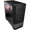 Boitier Mini Tour Micro ATX Cougar MG140 Air RGB avec panneau vitré (Noir)