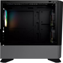 Boitier Mini Tour Micro ATX Cougar MG140 Air RGB avec panneau vitré (Noir)