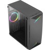 Boitier Moyen Tour ATX AeroCool Talon-G RGB avec panneaux vitrés (Noir)