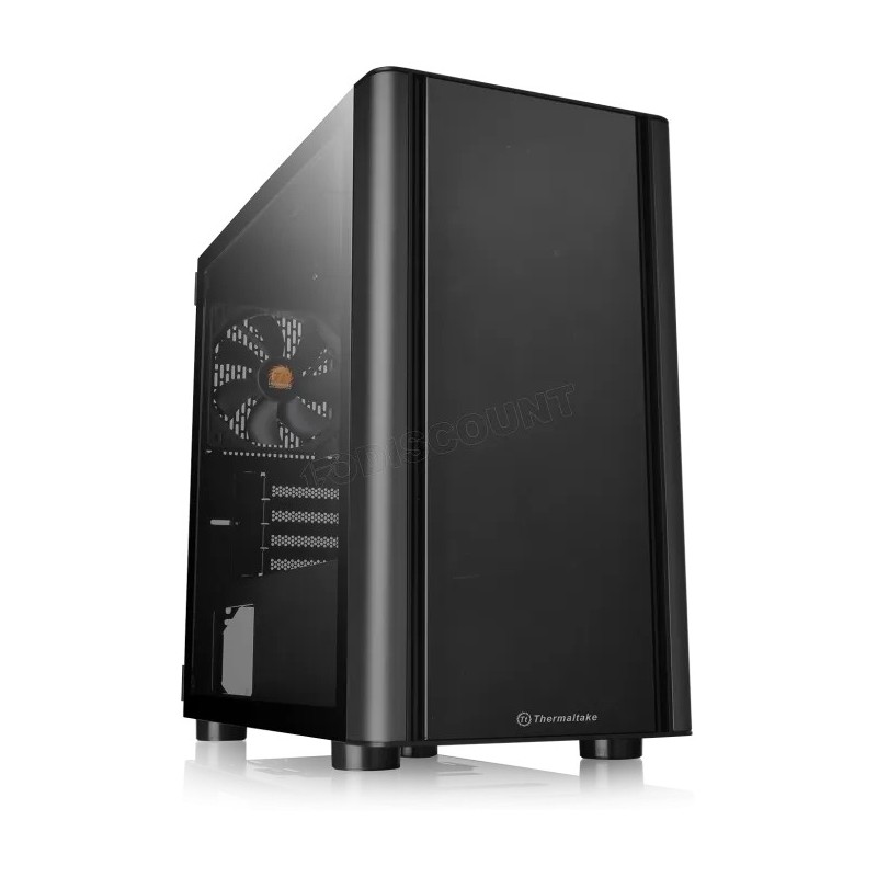 Boitier Mini Tour Micro ATX Thermaltake V150 avec panneau vitré (Noir)