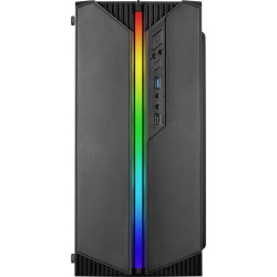 Boitier Mini Tour Micro ATX Mars Gaming MC-S1 RGB avec panneau vitré (Noir)