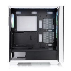 Boitier Moyen Tour E-ATX Thermaltake Divider 370 RGB (Blanc/Noir)