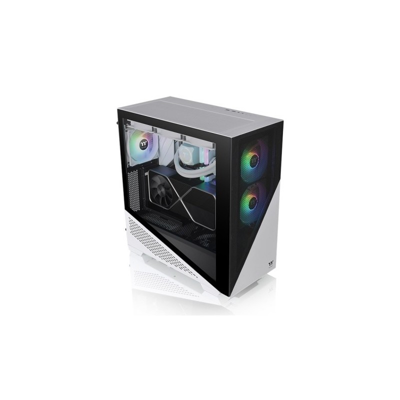 Boitier Mini Tour Micro ATX Thermaltake Divider 170 RGB (Blanc/Noir)