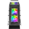 Boitier Mini Tour Micro ATX Mars Gaming MC61 RGB avec panneau vitré (Noir)