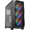 Boitier Moyen Tour E-ATX Antec Dark Phantom DP503 RGB avec panneau vitré (Noir)