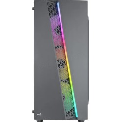 Boitier Moyen Tour ATX AeroCool Blade RGB avec panneau vitré (Noir)