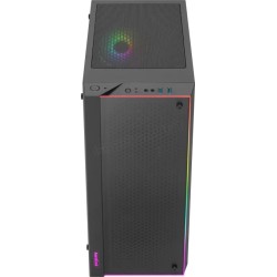 Boitier Moyen Tour ATX AeroCool Skribble RGB avec panneaux vitrés (Noir)