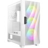 Boitier Moyen Tour ATX Antec Dark Fleet DF700 Flux RGB avec panneau vitré (Blanc)