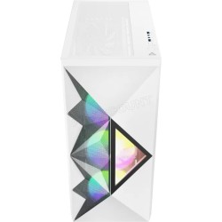 Boitier Moyen Tour ATX Antec Dark Fleet DF800 Flux RGB avec panneau vitré (Blanc)