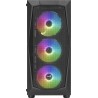 Boitier Moyen Tour ATX AeroCool Falcon-A RGB avec panneau vitré (Noir)